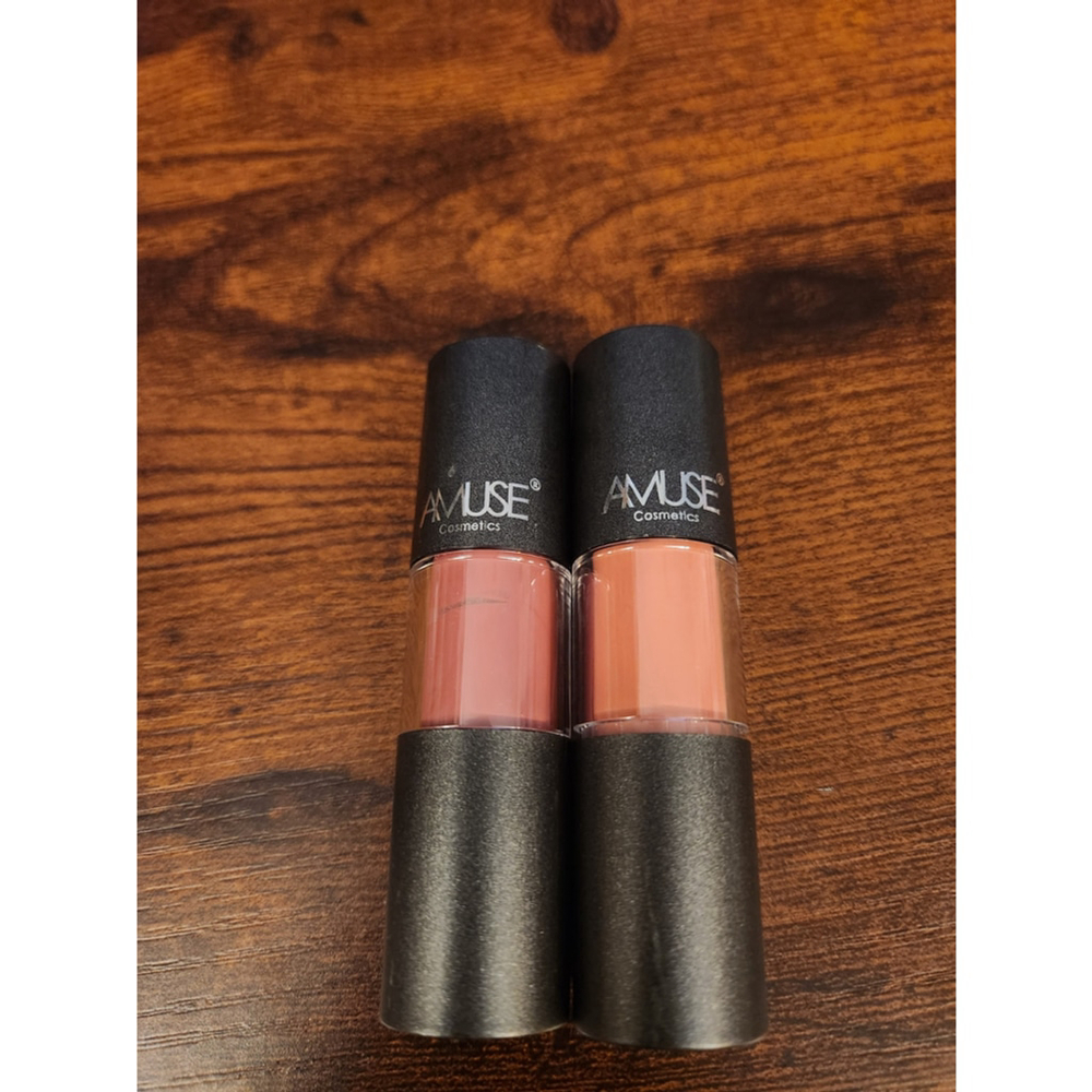 2 Amuse Cosmetics Lipstick Set 0.18oz LIP2009 8 and 4